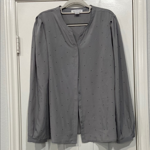 Liz Claiborne Tops - Liz Claiborne Gray Top